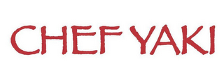 CHEF YAKI logo