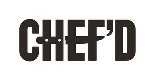 CHEF'D logo