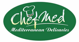 CHEFMED MEDITERRANEAN DELICACIES logo