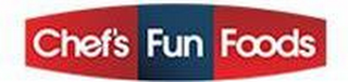 CHEF'S FUN FOODS logo