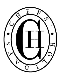 CHEFS' HOLIDAYS CH logo