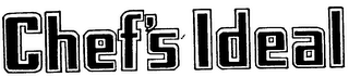 CHEF'S IDEAL logo