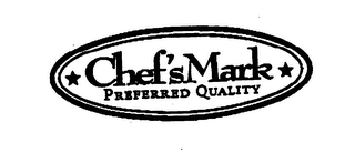 CHEF'S MARK PREFERRED QUALITY logo