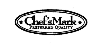 CHEF'S MARK PREFERRED QUALITY logo