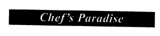 CHEF'S PARADISE logo