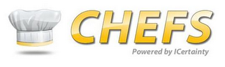 CHEFS POWERED BY ICERTAINTY logo