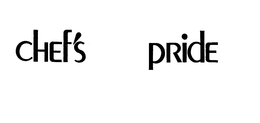 CHEF'S PRIDE logo