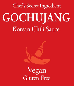 CHEF'S SECRET INGREDIENT GOCHUJANG KOREAN CHILI SAUCE VEGAN GLUTEN FREE logo