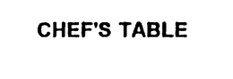 CHEF'S TABLE logo