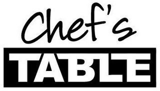 CHEF'S TABLE logo