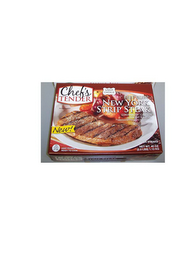 CHEF'S TENDER USDA CHOICE BEEF LOIN NEW YORK SRIP STEAK NEW! logo