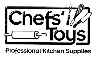 CHEFS' TOYS PROFESSIONAL KITCHEN SUPPLIES logo