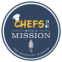 CHEFS WITH A MISSION THE MIDNIGHT MISSION logo