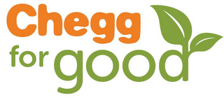 CHEGG FOR GOOD logo
