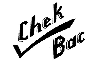 CHEK BAC logo