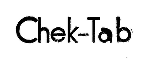 CHEK-TAB logo