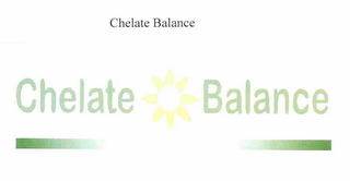 CHELATE BALANCE logo
