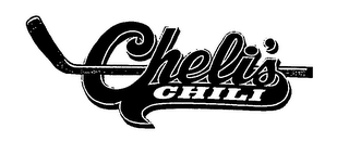 CHELI'S CHILI logo