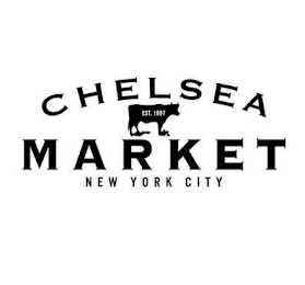 CHELSEA MARKET NEW YORK CITY EST. 1997 logo