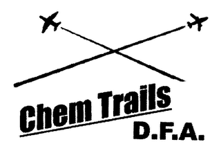 CHEM TRAILS D.F.A. logo