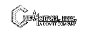 CHEMATCH, INC. A DEWITT COMPANY logo