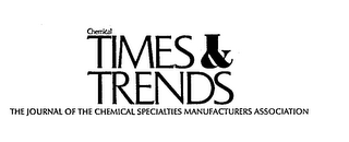 CHEMICAL TIMES & TRENDS THE JOURNAL OF THE CHEMICAL SPECIALTIES MANUFACTURERS ASSOCIATION logo