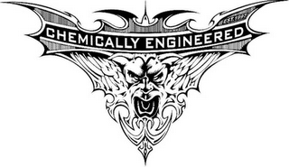 CHEMICALLY ENGINEERED EST 1997 logo