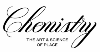 CHEMISTRY THE ART & SCIENCE OF PLACE logo