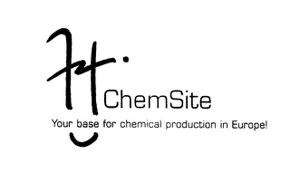 CHEMSITE YOUR BASE FOR CHEMICAL PRODUCTION IN EUROPE! logo