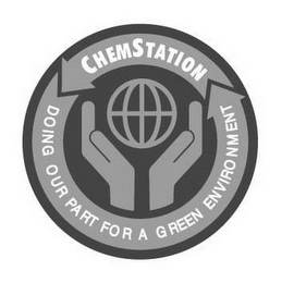 CHEMSTATION DOING OUR PART FOR A GREEN ENVIRONMENT logo