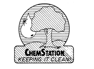 CHEMSTATION KEEPING IT CLEAN! logo