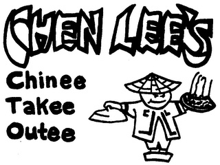 CHEN LEE'S CHINEE TAKEE OUTEE logo