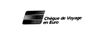 CHEQUE DE VOYAGE EN EURO logo