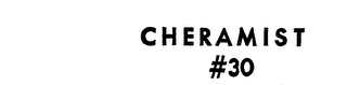 CHERAMIST #30 logo