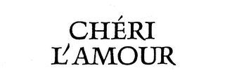 CHERI L'AMOUR logo
