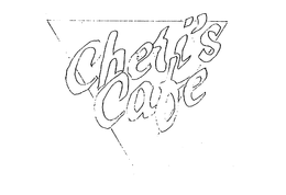 CHERI'S CAFE logo