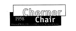 CHERNER CHAIR 1958 ORIGINAL MOLDED PLYWOOD DESIGN BY NORMAN CHERNER logo