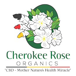 CHEROKEE ROSE ORGANICS CBD - MOTHER NATURE'S HEALTH MIRACLE logo