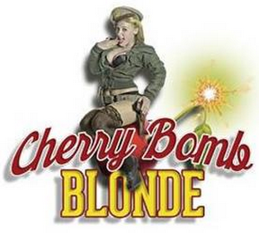 CHERRY BOMB BLONDE logo