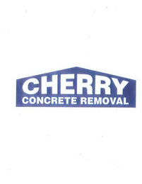 CHERRY CONCRETE REMOVAL logo