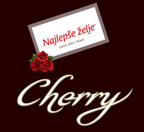 CHERRY NAJLEPSE ZELJE UKUS KOJI TRAJE logo