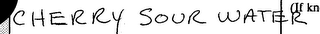 CHERRY SOUR WATER logo