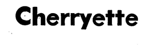 CHERRYETTE logo