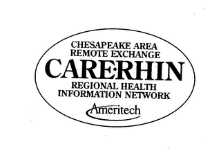 CHESAPEAKE AREA REMOTE EXCHANGE CARE-RHIN REGIONAL HEALTH INFORMATION NETWORK AMERITECH logo