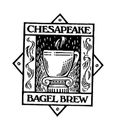 CHESAPEAKE BAGEL BREW logo
