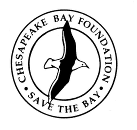CHESAPEAKE BAY FOUNDATION SAVE THE BAY logo
