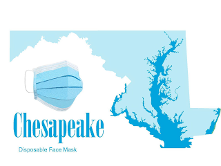 CHESAPEAKE DISPOSABLE FACE MASK logo