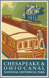 CHESAPEAKE & OHIO CANAL NATIONAL HISTORICAL PARK logo