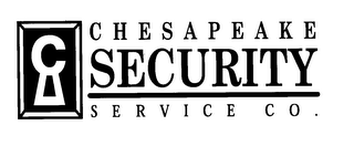 CHESAPEAKE SECURITY SERVICE CO. logo
