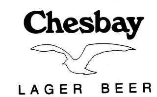 CHESBAY LAGER BEER logo